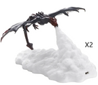 3D Printed LED Dragon Lamp
