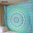 Bohemian Mandala Wall Tapestry And Yoga Mat Decor